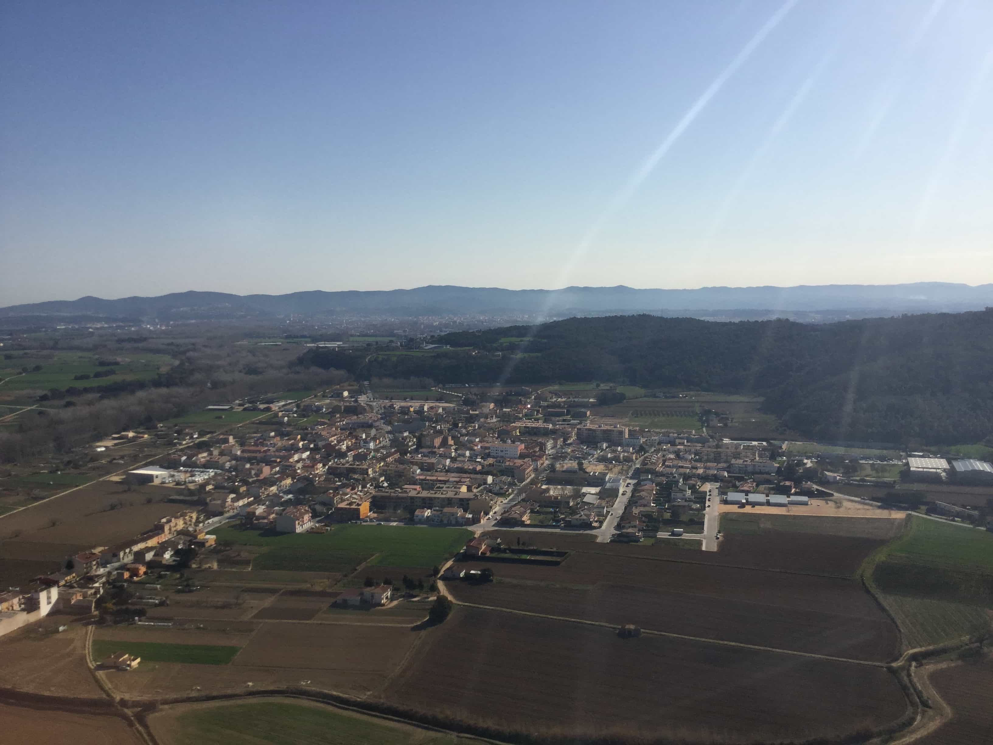 vista aeria Bescanó